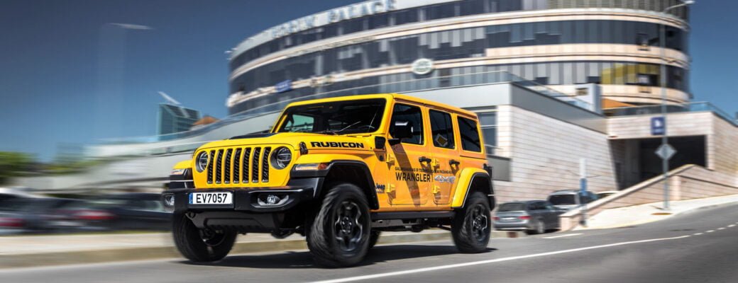 Lietuvoje debiutuoja įkraunamas hibridas „Jeep Wrangler 4xe“