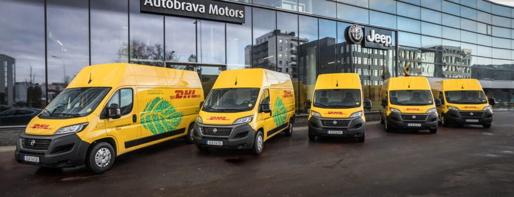 „DHL LIETUVA” elektrifikuoja savo parką